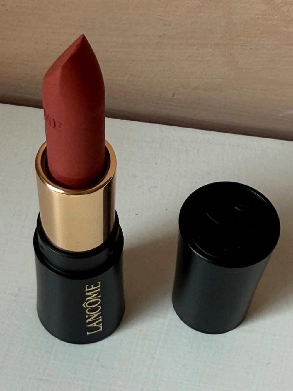 LANCÔME - L’ABSOLU ROUGE Lipstick - #274 French Tea - Mini - NWOB